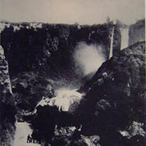 Cascata delle Marmore foto antica